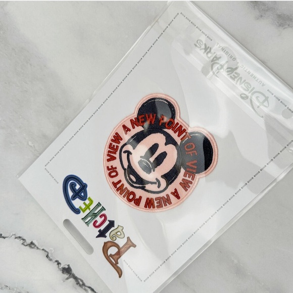 Disney Authentic Park Merchandise Patched Mickey Mouse, A New Point of View - Picture 2 of 4